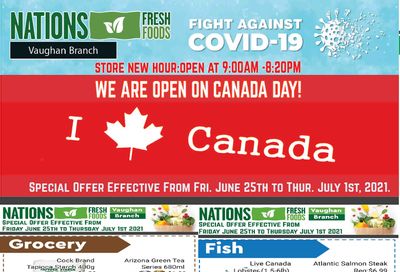 Nations Fresh Foods (Vaughan) Flyer June 25 to July 1