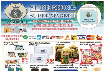 Superking Supermarket (London) Flyer June 25 to July 1