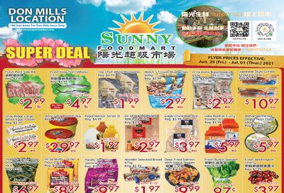 Sunny Foodmart (Don Mills) Flyer June 25 to July 1