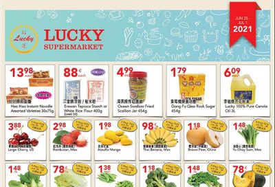 Lucky Supermarket (Calgary) Flyer June 25 to July 1