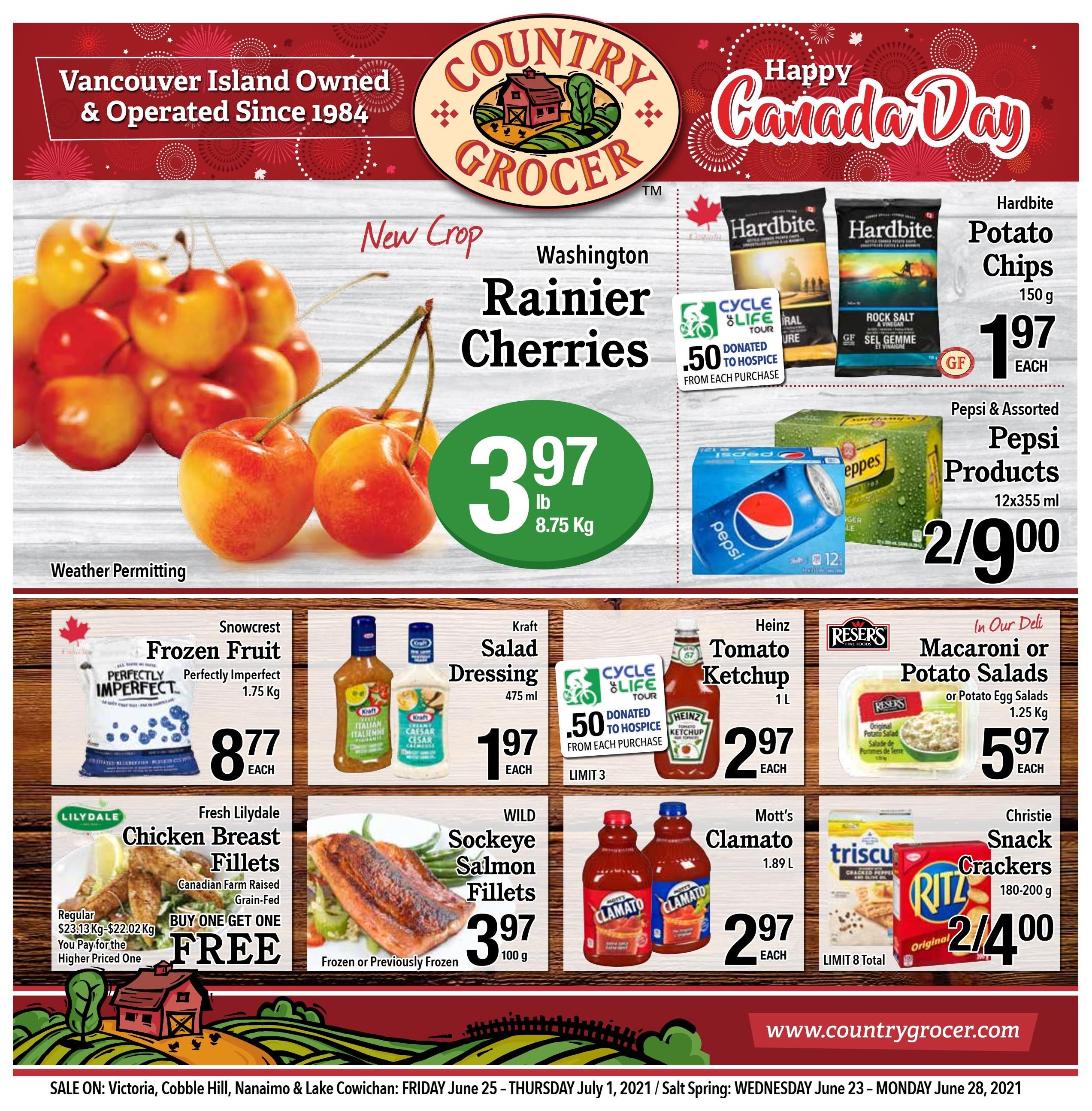 Country Grocer Flyer June 25 To July 1