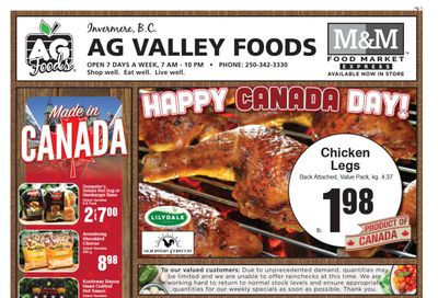 AG Foods Flyer June 25 to July 1