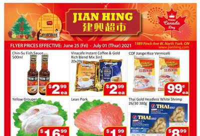 Jian Hing Supermarket (North York) Flyer June 25 to July 1