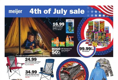 Meijer (IL, IN, KY, MI, OH, WI) Weekly Ad Flyer June 27 to July 4