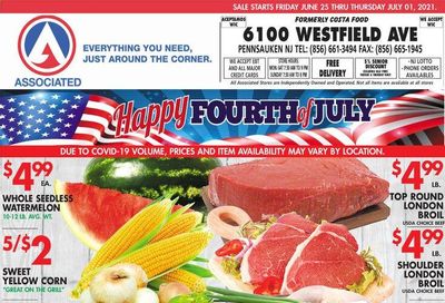 Associated Supermarkets (NY) Weekly Ad Flyer June 25 to July 1