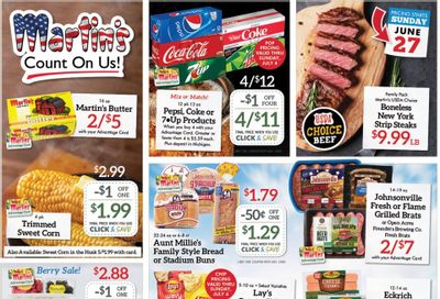 Martin’s (IN, MI) Weekly Ad Flyer June 27 to July 3