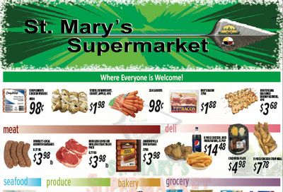 St. Mary's Supermarket Flyer June 25 to July 1