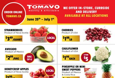 Tomavo Flyer June 25 to July 1