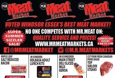 M.R. Meat Market Flyer June 26 to July 3