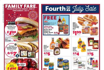 Family Fare (MI) Weekly Ad Flyer June 27 to July 4