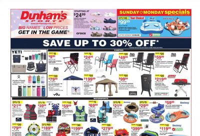 Dunham's Sports (IN, MN, NC, OH, PA, SD) Weekly Ad Flyer June 26 to July 1
