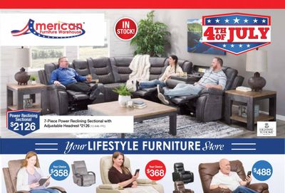 American Furniture Warehouse (AZ, CO, TX) Weekly Ad Flyer June 27 to July 3