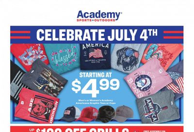 Academy Sports (AL, AR, GA, LA, MO, NC, SC, TN, TX) Weekly Ad Flyer June 28 to July 5