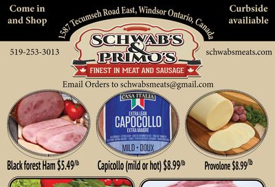 Schwab's and Primo's Flyer June 29 to July 3