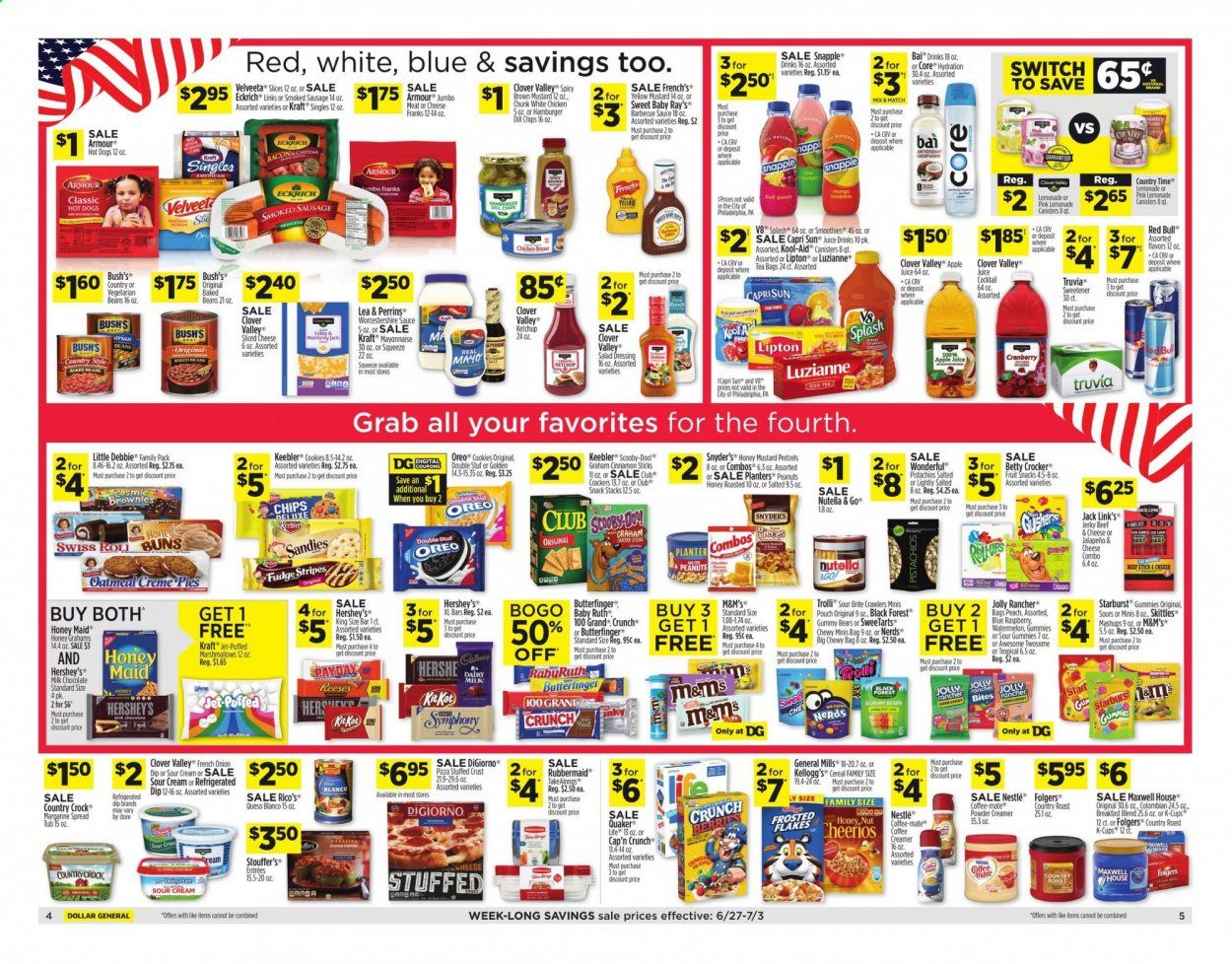 Dollar General (FL) Weekly Ad Flyer June 27 to July 3