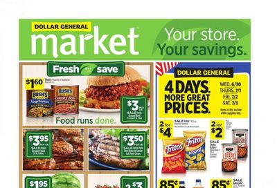Dollar General (OH) Weekly Ad Flyer June 27 to July 3