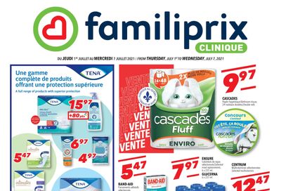 Familiprix Clinique Flyer July 1 to 7