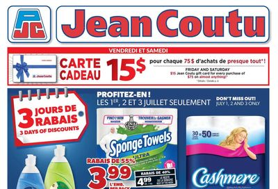  Jean Coutu (QC) Flyer July 1 to 7