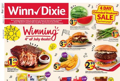 Winn Dixie (AL, FL, GA, LA) Weekly Ad Flyer June 30 to July 6