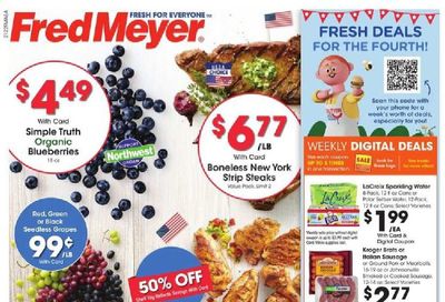 Fred Meyer (DC, DE, NJ, NY, PA, VA) Weekly Ad Flyer June 30 to July 6