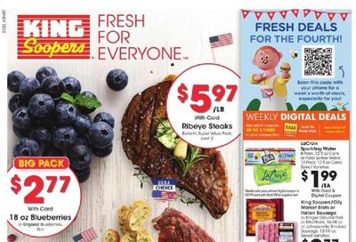 King Soopers (CO) Weekly Ad Flyer June 30 to July 6