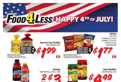 Food 4 Less (CA) Weekly Ad Flyer June 30 to July 6