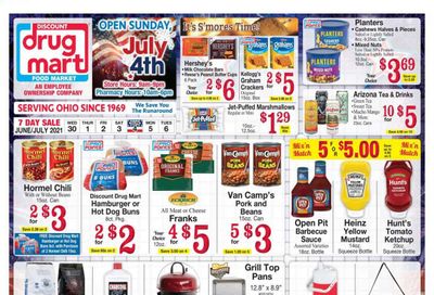 Discount Drug Mart (OH) Weekly Ad Flyer June 30 to July 6
