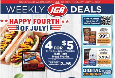 IGA Weekly Ad Flyer June 30 to July 6