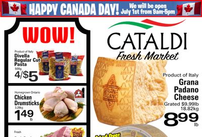 Cataldi Fresh Market Flyer June 30 to July 6
