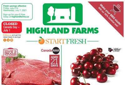 Highland Farms Flyer July 1 to 7