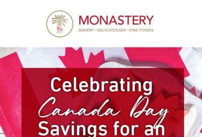 Monastery Bakery Flyer June 30 to July 7