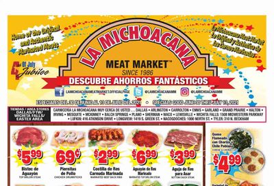 La Michoacana Meat Market (TX) Weekly Ad Flyer June 30 to July 13