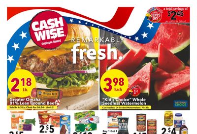 Cash Wise (MN, ND) Weekly Ad Flyer June 30 to July 6