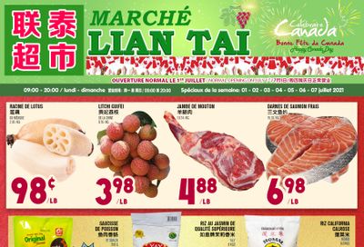 Marche Lian Tai Flyer July 1 to 7