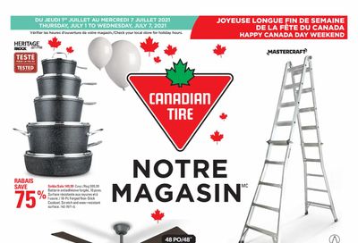 Canadian Tire (QC) Flyer July 1 to 7