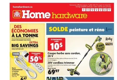 Home Hardware (QC) Flyer July 1 to 7