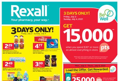 Rexall (West) Flyer July 2 to 8