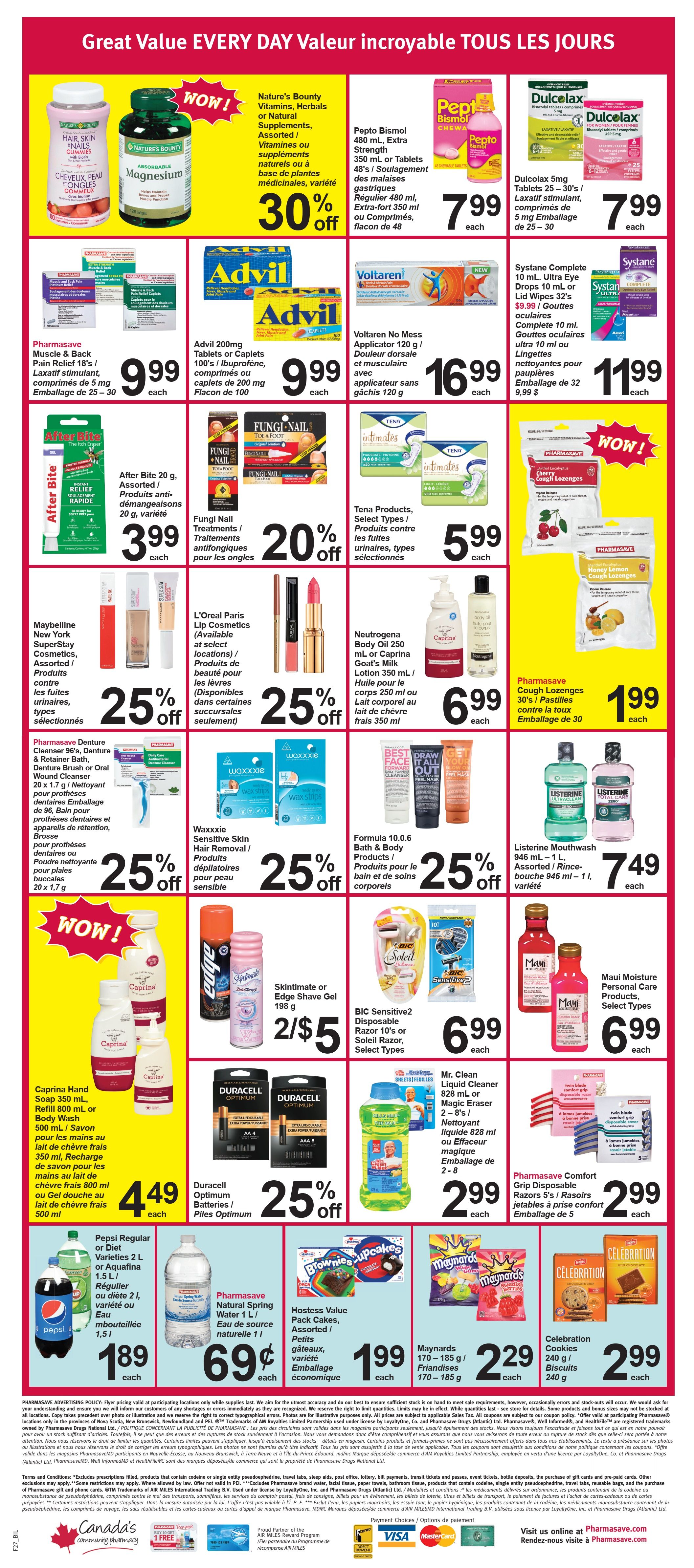 Pharmasave (NB) Flyer July 2 to 8