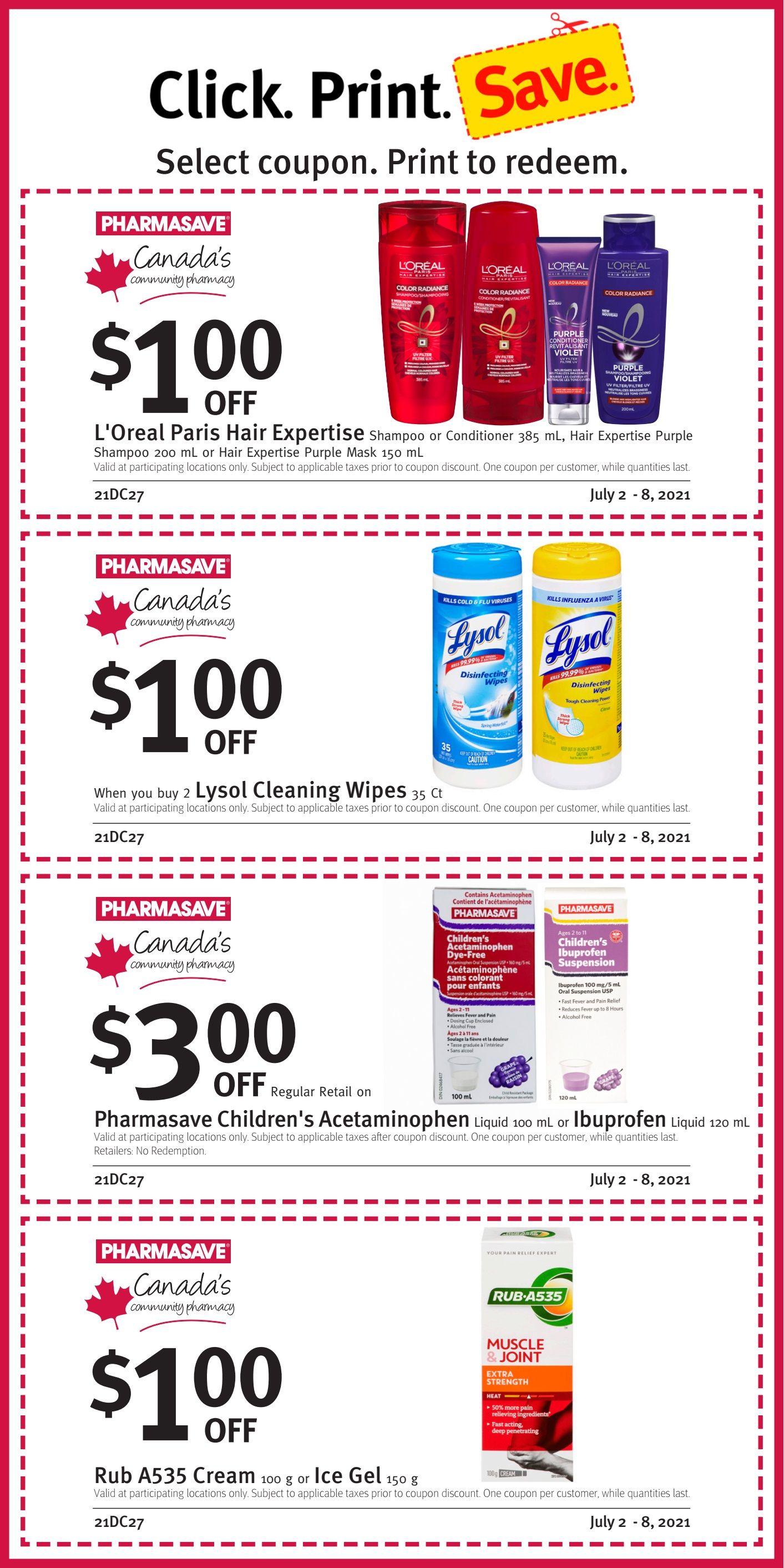 Pharmasave (Atlantic) Flyer July 2 to 8