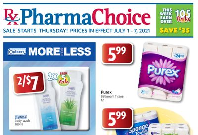 PharmaChoice (BC, AB, SK & MB) Flyer July 1 to 7