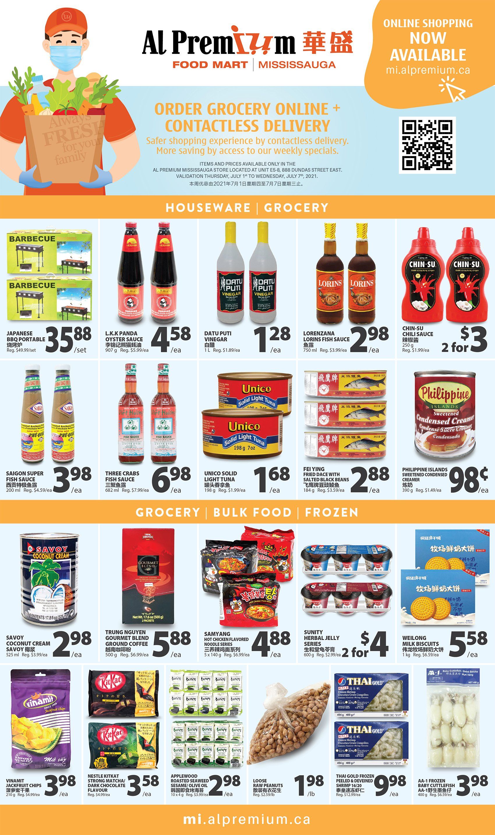 Al Premium Food Mart (Mississauga) Flyer July 1 to 7