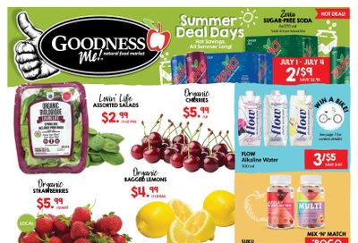 Goodness Me Flyer July 1 to 14