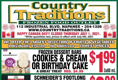 Country Traditions Flyer July 1 to 8