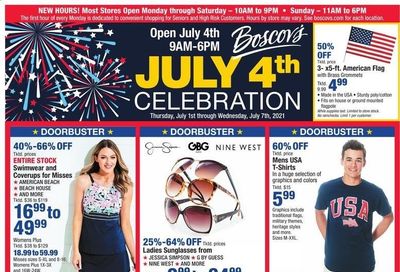Boscov's (CT, DE, MD, NJ, NY, PA) Weekly Ad Flyer July 1 to July 7