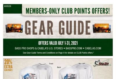 Cabela's Weekly Ad Flyer July 1 to July 31