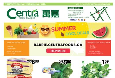 Centra Foods (Barrie) Flyer July 2 to 8