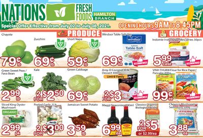 Nations Fresh Foods (Hamilton) Flyer July 2 to 8