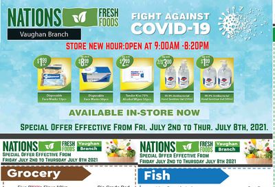Nations Fresh Foods (Vaughan) Flyer July 2 to 8