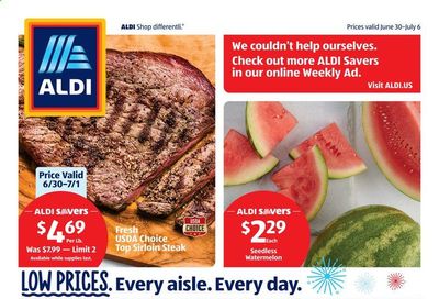 ALDI (CA) Weekly Ad Flyer June 30 to July 6