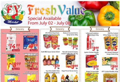 Fresh Value Flyer July 2 to 8